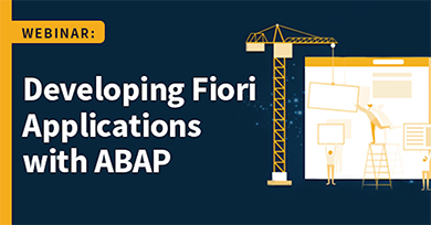 Fiori application development with ABAP