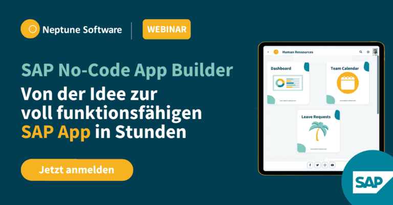 SAP No-Code App Builder